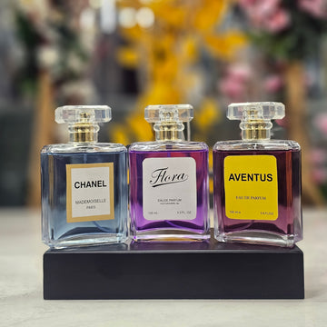 Chanel  + Flora + Aventus