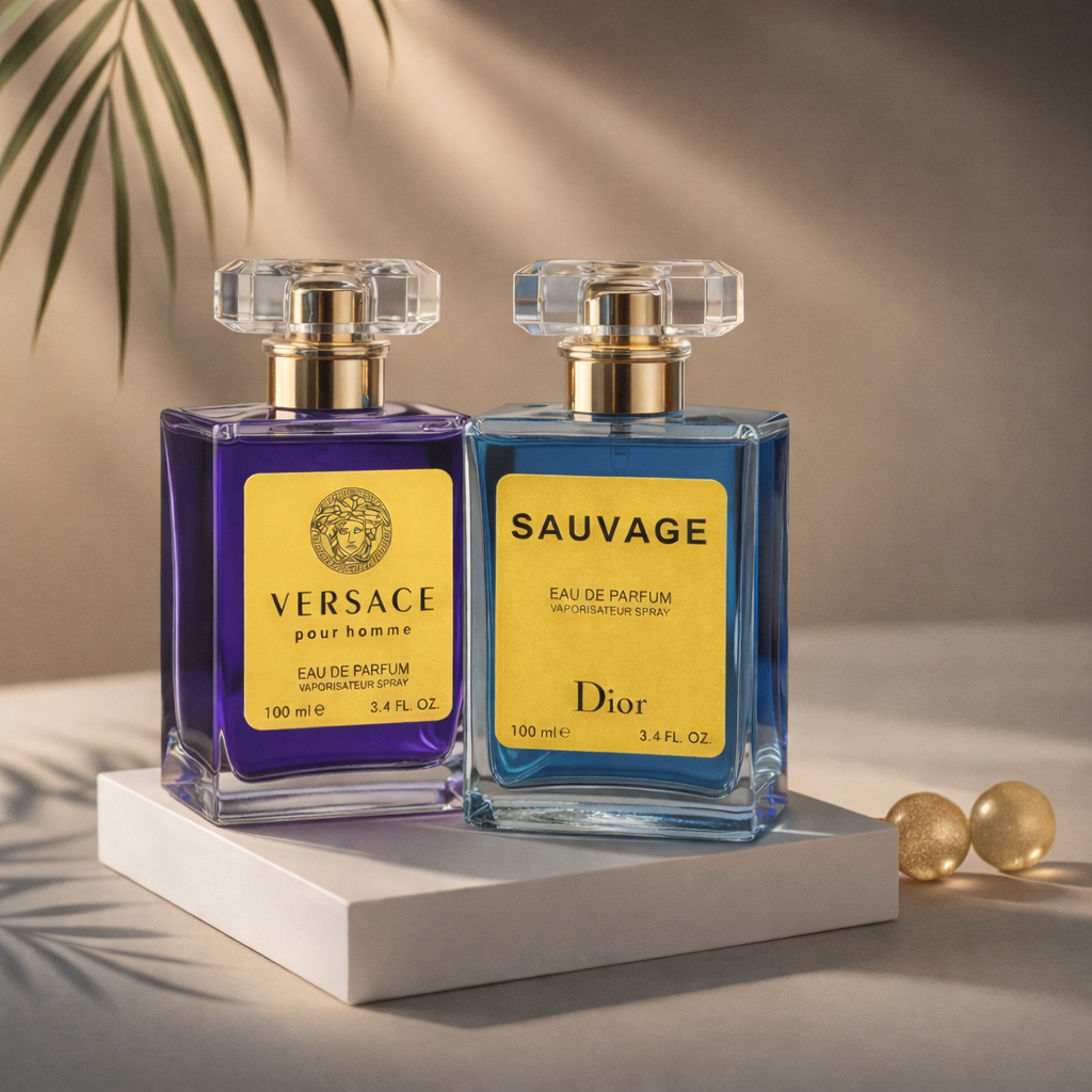 ( VERSACE ) + ( SAUVAGE ) Free Delivery